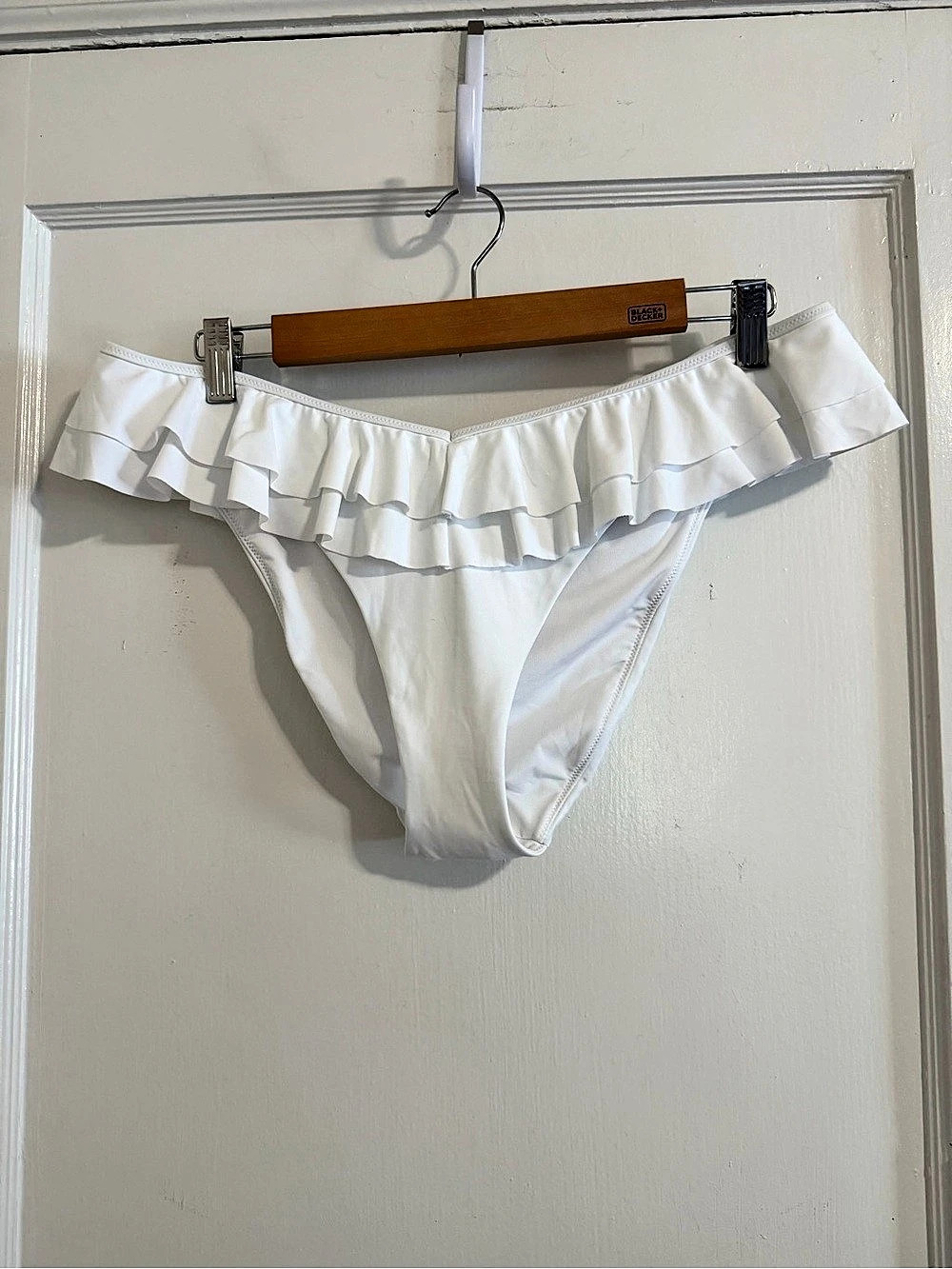 Aerie Shimmery Crinkle High Cut Cheeky Bikini Bottom Size XXL